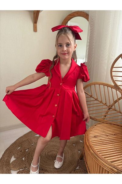 ELONKİDS Елегантна буфан рокля Loli