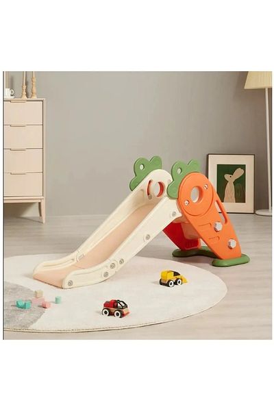 FULLJOY Foldable carrot slide with mounting base 133X49X65 cm