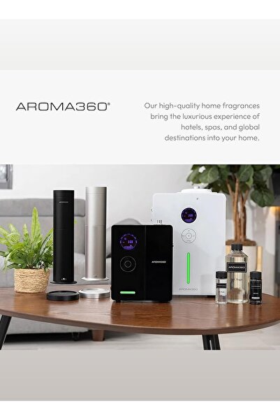 Aroma360 زيت عطري أليور ديفيوزر - برغموت، ياسمين، وورد - 200 مل، 6.7 أونصة سائلة