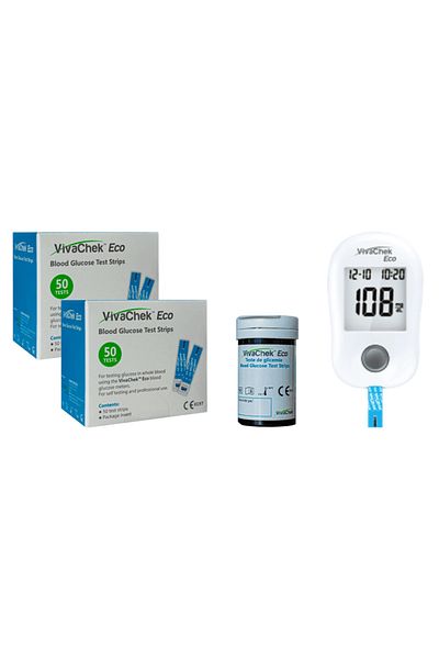 VIVACHEK Promo Package 2 Packs VivaChek Tests + VivaChek Glucometer