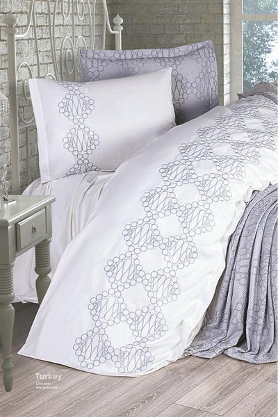 Çeyiz Diyarı Dowry Land Kristina 10 Piece Dowry Set Gray