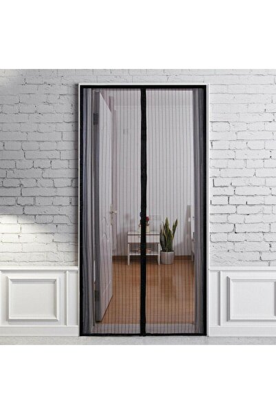OEM Vivo insect screen / door curtain, with magnetic closure, 210x100 cm, black