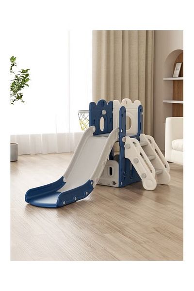 FULLJOY L-shaped tower slide, single slide 145 + ball frame (unsealed)