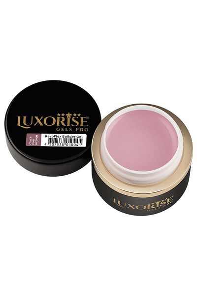 LUXORISE RevoFlex LUXORISE Gel UV pentru Unghii 15ml, Roz Acoperitor - Mediu