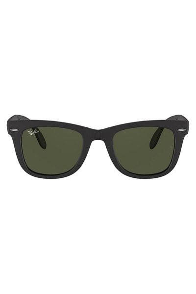 Ray-Ban Ray-Ban Men's Sunglasses, RB4105 601, Solid Color, Black54 mm