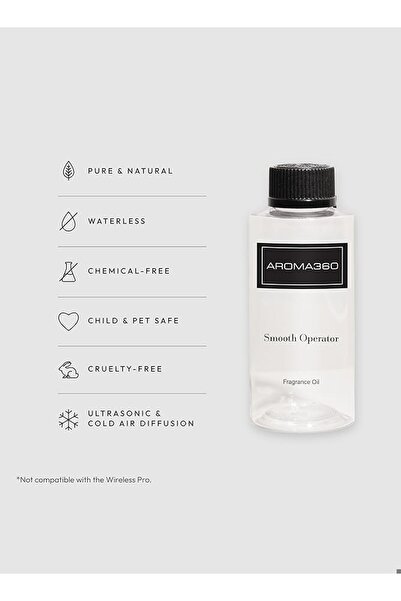 Aroma360 زيت معطر جو سموث أوبيريتور - زهر الليلك، خشب الصندل، والباتشولي - 200 مل، 6.7 أونصة سائلة