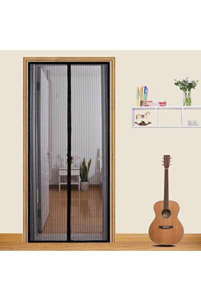 OEM Vivo insect screen / door curtain, with magnetic closure, 210x100 cm, black