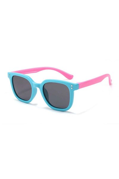 SKYDDAR INNOVATION Ochelari de soare pentru copii 3-12 ani, protecție UV, polarizați, Skyddar Kido 8351 - roz albastru