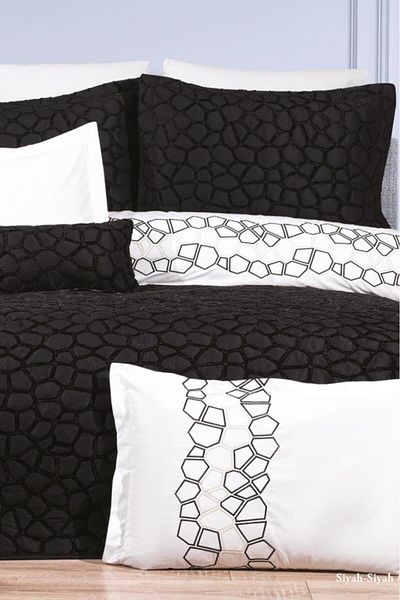 Çeyiz Diyarı Dowry Land Stone 10 Piece Dowry Set Black Black