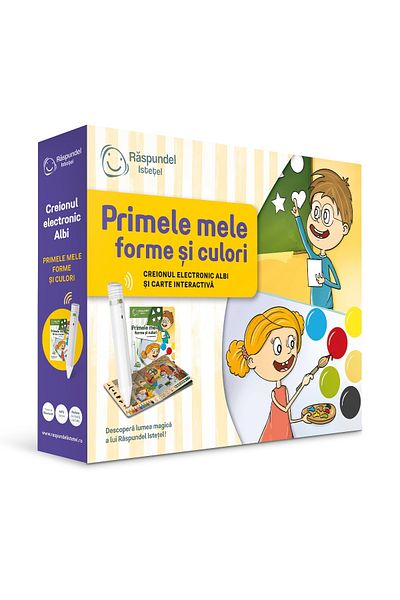 Raspundel Istetel Pachet Raspundel Istetel, creion si carte Primele mele forme si culori, 2.0