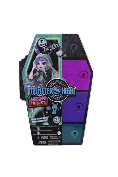 mattel MONSTER HIGH НЕОНОВ СТРАХ ПАПУСА ТУАЙЛА