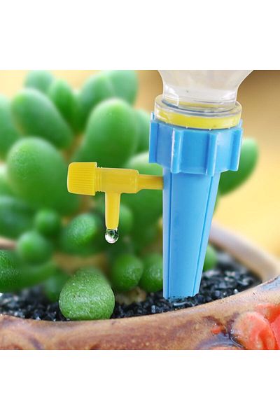 OEM Set de 10 stropitoare automate pentru flori, Plastic, Albastru/Verde