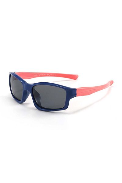 SKYDDAR INNOVATION Children's Sunglasses 3-8 Years, UV Protection, Polarized, Skyddar Kido - Navy Blue Pink