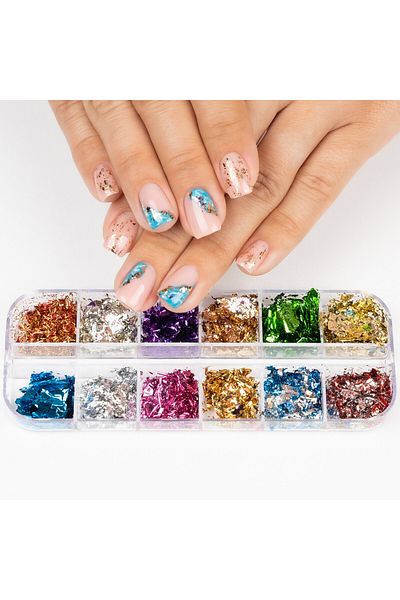 LUXORISE Nail Foils, Glow Incantation