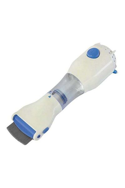 Generic XbotMax Electric Flea Comb White/Blue