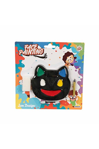 Sunman Face Paint 1 Pen 6 Colors Cat -Sun