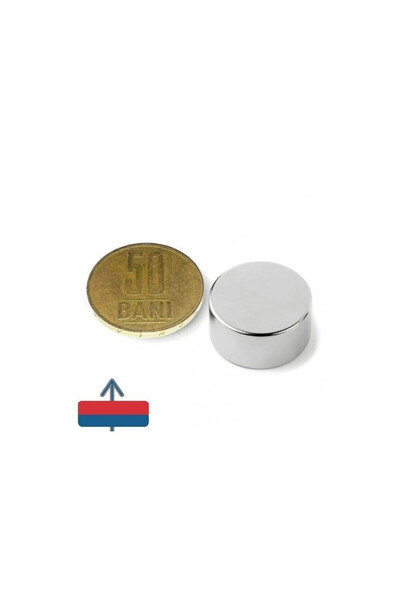 OEM Disc magnetic puternic din neodim 20x10mm, forță 11kg