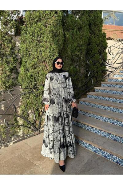 emsale Tesettür Elbise | Palmiye | EMS