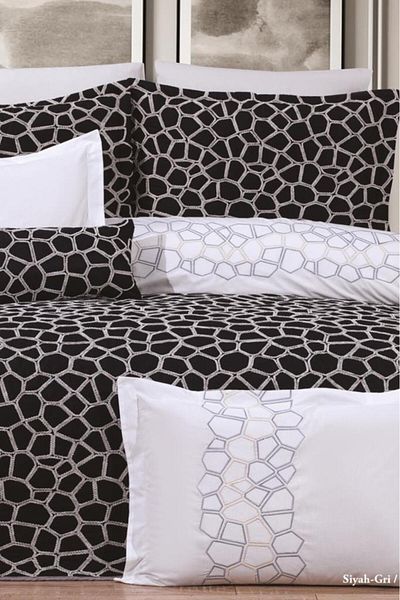 Çeyiz Diyarı Dowry Land Stone 10 Piece Dowry Set Black Gray