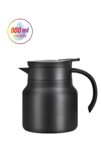 rank Black Coffee Flask, Heat and Cold Retention, 800ml