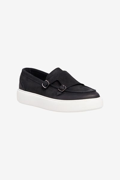 ALTINYILDIZ CLASSICS 100% δερμάτινα casual μαύρα παπούτσια