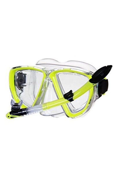 welcomein Havuz ve Deniz Kullanımına Uygun Yüzücü Maske Snorkel Şnorkel Şınor...