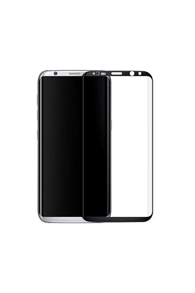BLACK Folie de protecție MyStyle, sticlă securizată 3D pentru Samsung Galaxy S8, neagră