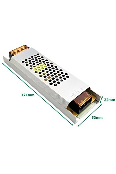 BMG Aydınlatma 12V 12,5A Şerit LED Trafosu Adaptör Dönüştürücü Güç Kaynağı