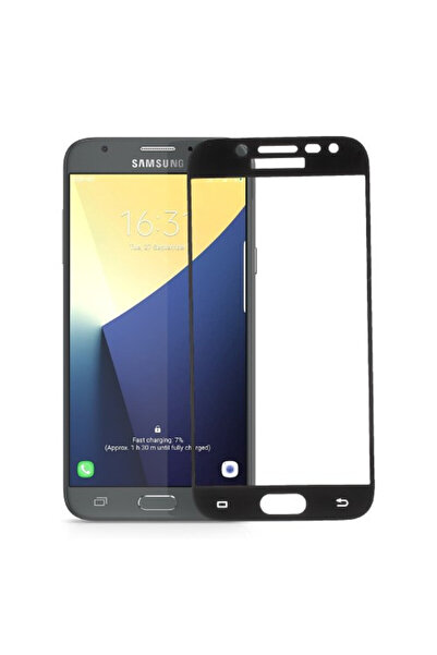 BLACK Samsung Galaxy J5 J530 2017 Πλήρης κάλυψη Προστατευτική μεμβράνη οθόνης...
