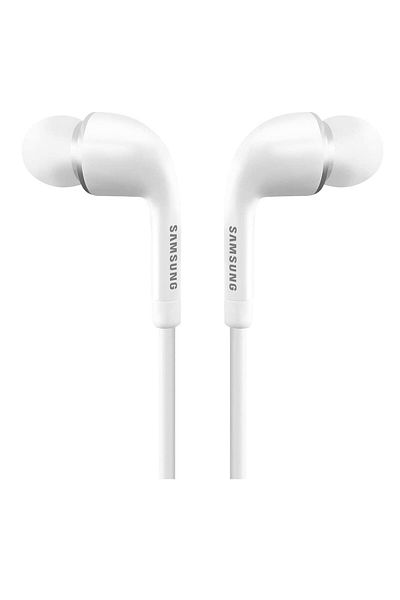 Samsung Casti Originale Samsung EHS64 Conector Jack 3.5mm Microfon si Volum Control pe Fir Alb Bulk Packing
