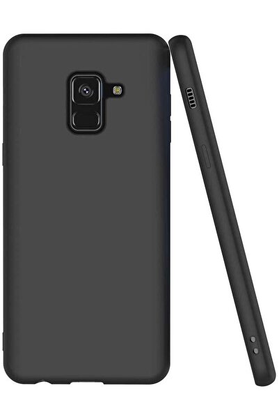 BLACK Carcasă pentru Samsung Galaxy A8 2018, GloMax Perfect Fit, Neagră