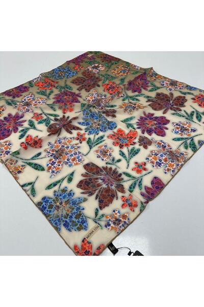 MONA LİSA MİLANO موناليزا وشاح قطن ناعم LDFR4608