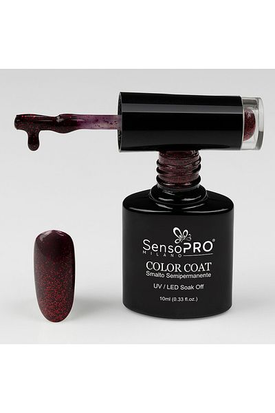 SensoPRO Milano Oja semipermanentă 10ml - 056 Red Blink