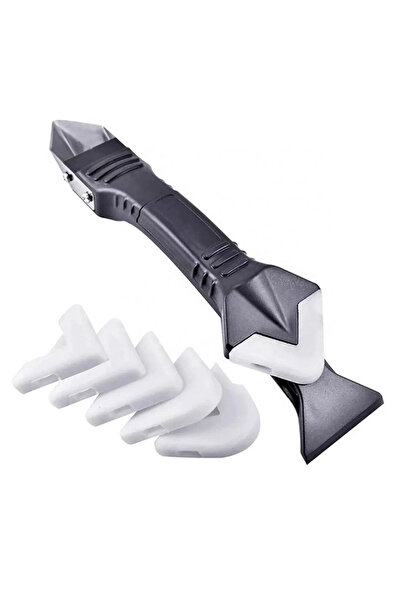 OEM Spatulă de întindere și curățare din silicon, 5 capete interschimbabile, ...