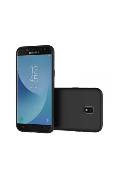 BLACK Husă pentru Samsung J5 2017, silicon, subțire, culoare neagră, protecți...