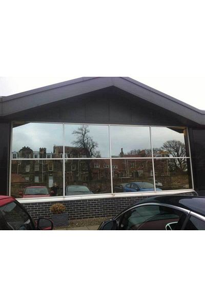 BLACK MASTER Chrome Window Film 75 cm X 2 m