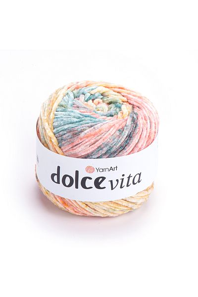 Yarnart Dolce Vita - Knitting Yarn Ebruli-3402
