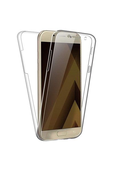 OEM Carcasă completă TPU 360° (față + spate), ultra-subțire 0.3 mm pentru Samsung Galaxy A5 (2017), Transparentă