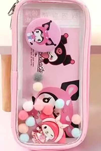 MAVIGOK Χαριτωμένη μολυβοθήκη Kuromi και My Melody