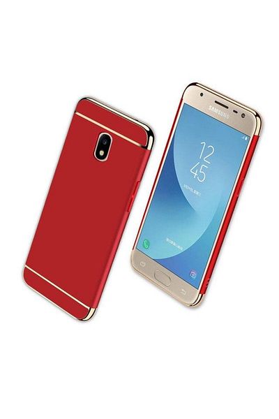OEM Carcasă Samsung Galaxy J5 2017, MyStyle Elegance Luxury 3in1 Roșu