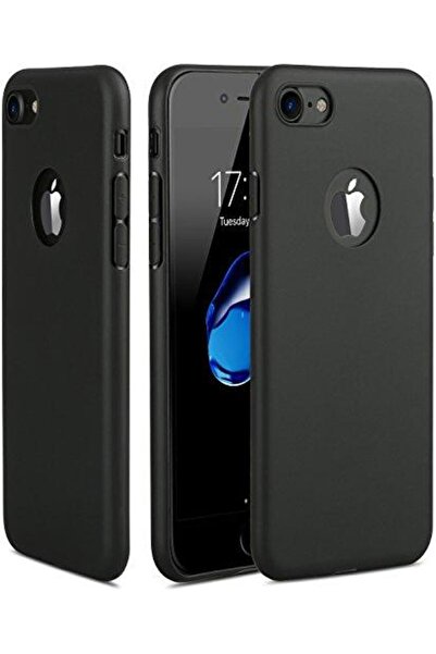 BLACK Θήκη για Apple iPhone 8, GloMax Perfect Fit μαύρο ματ