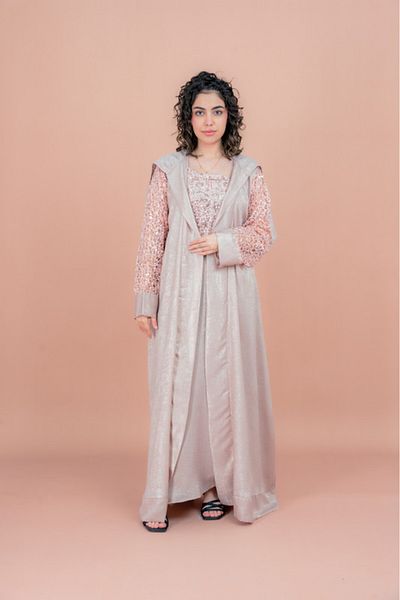IKKXA Shimmer Modern Design Jalabiya