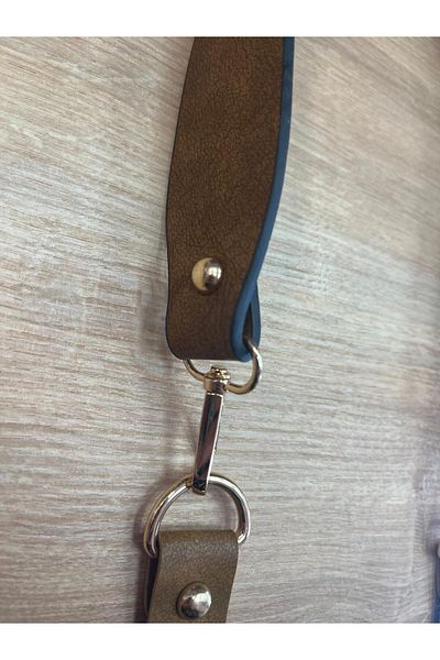 YUMAK HOBİ EVİ Thick Synthetic Leather Single Bag Sapi
