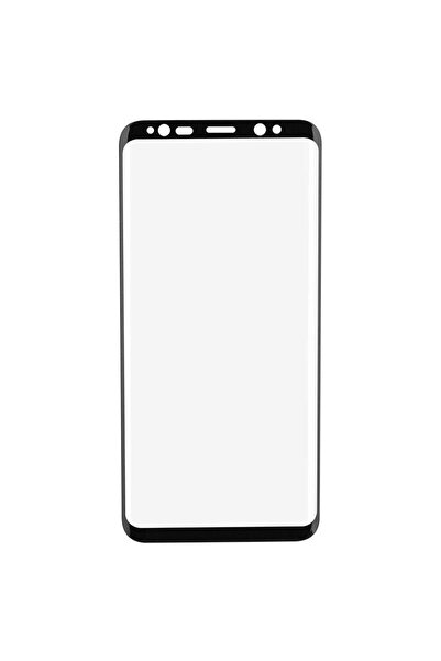 BLACK MyStyle 3D Μαύρη προστατευτική μεμβράνη για Samsung S8 Σκληρυμένο γυαλί...