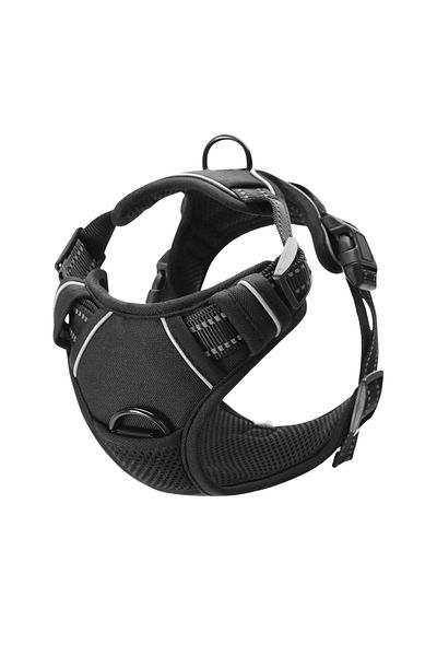 Sofia Concept Dog Harness, Sofia CONCEPT, Adjustable, Oxford Vest, Reflective, Small Dogs, Black
