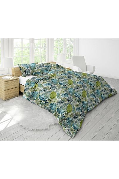 ALCAM Jungle Quilted Microfiber Duvet, 200x220 Cm, 250g/sqm