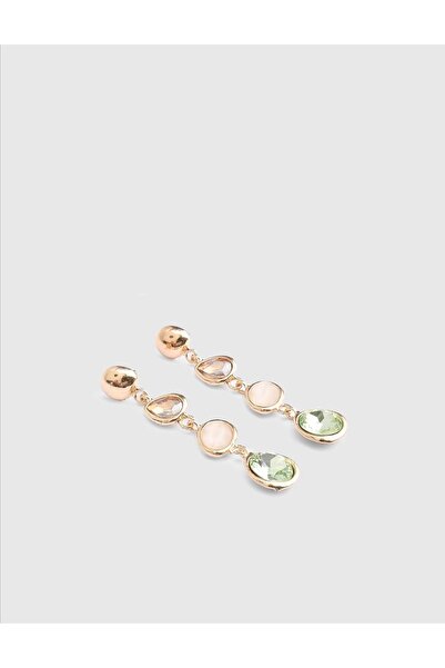 İLVİ Kucova Green Women's Earrings