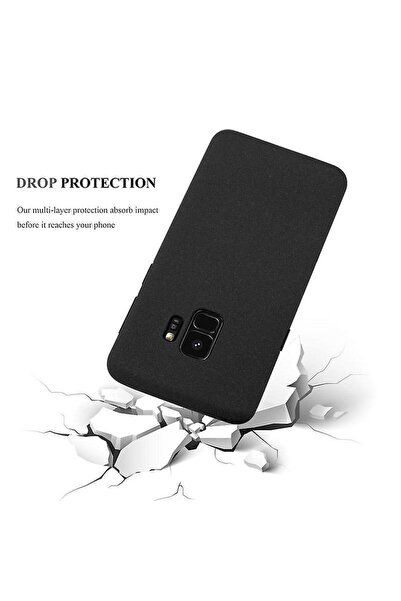 BLACK Калъф за Samsung Galaxy S9, MyStyle Elegance Luxury тънък, удароустойчи...