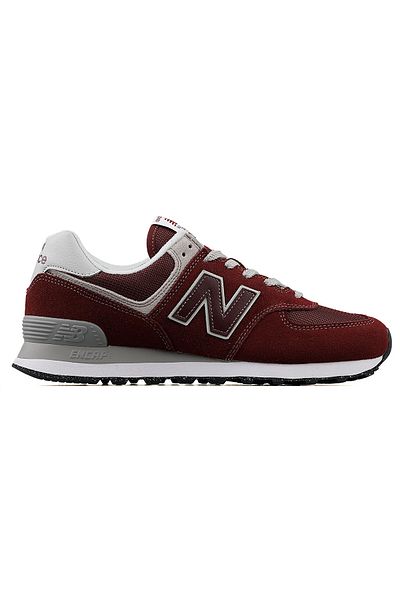 New Balance 574 Unisex Burgundy Sneaker Shoes Ml574Evm