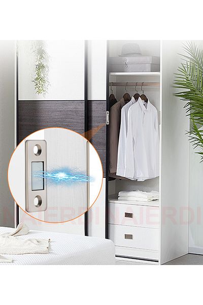 OEM Set de 2 încuietori magnetice subțiri cu șuruburi incluse pentru uși și sertare, MyStyle